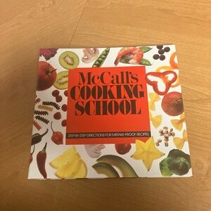 McCall's Cooking School Cookbook - Red Cover